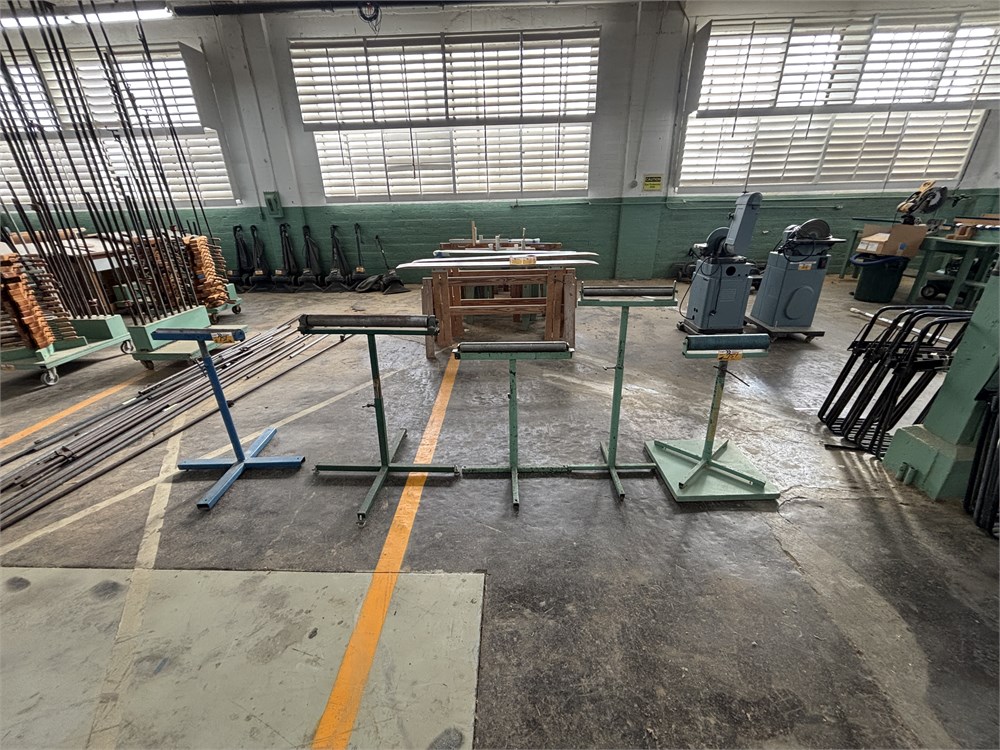 (5) Adjustable Roller Stands