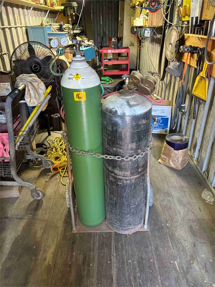 Oxygen Acetylene Torch and Tanks