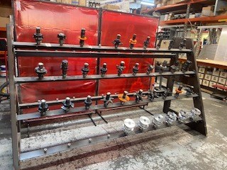 HSK Tooling and Rack