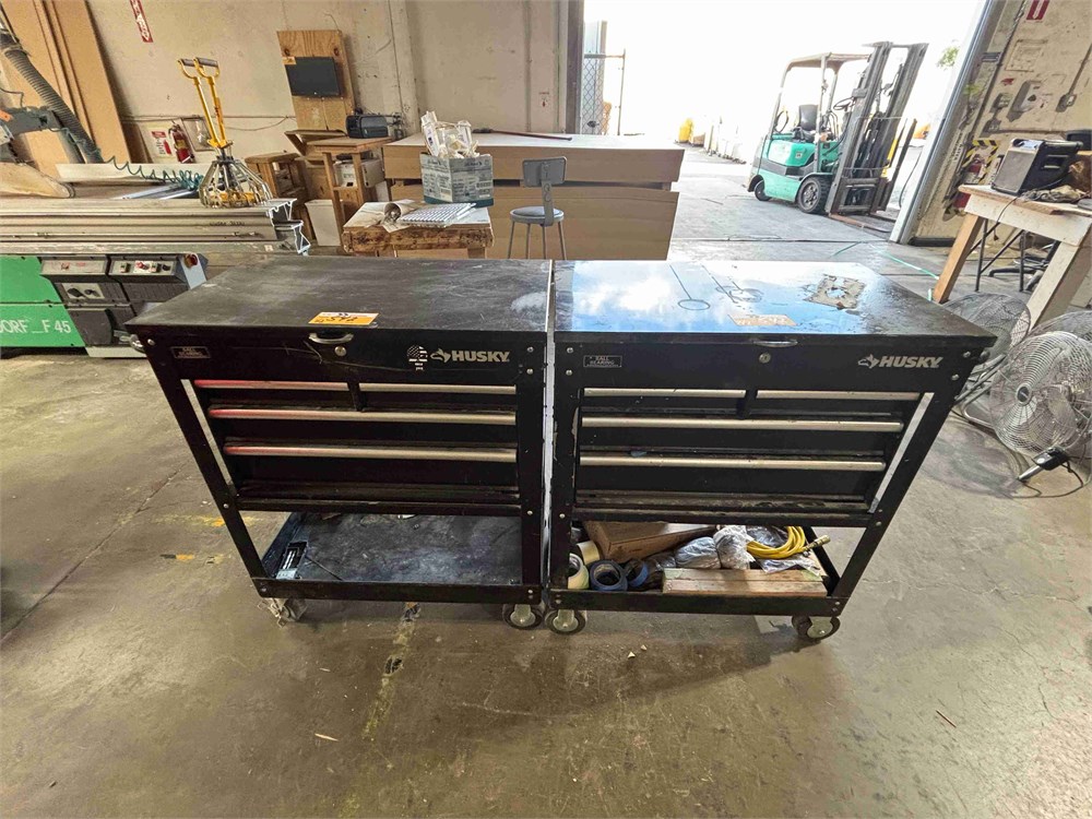 Husky Rolling Tool Boxes Qty. (2)