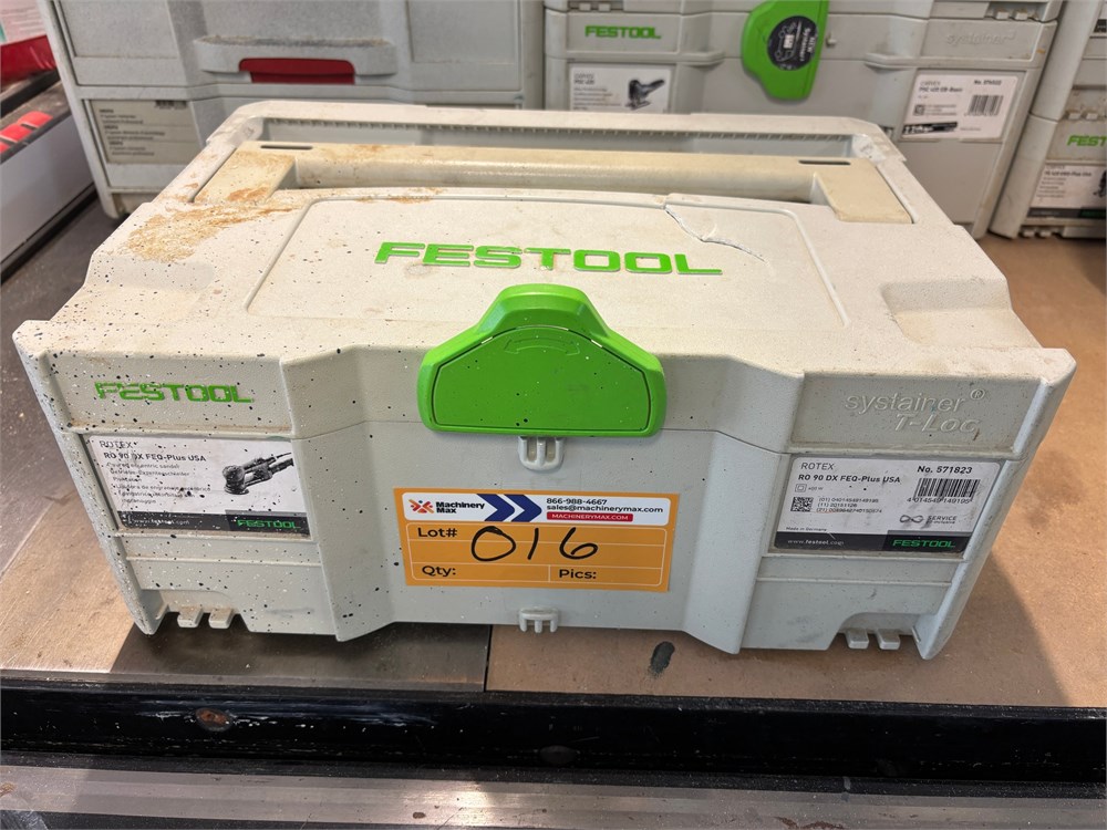 Festool ROTEX "RO 90 DX FEQ-Plus" Sander as pictured