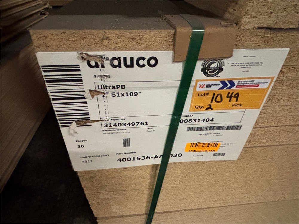 MDF Sheet Goods - 1" x 61" x109"