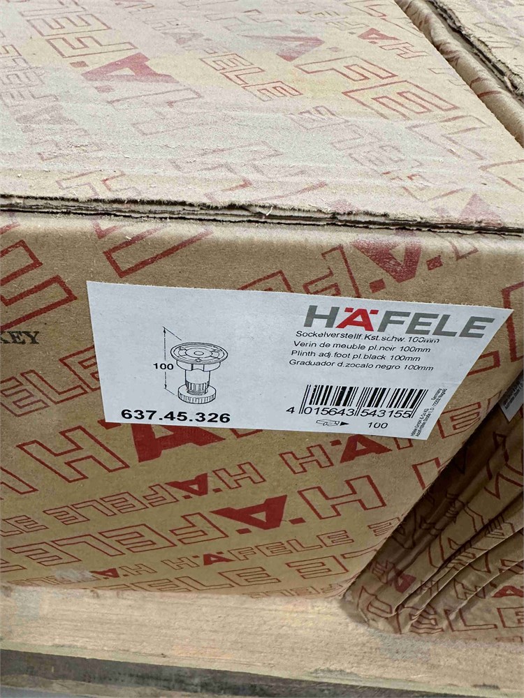 Hafele 637.45.326 Cabinet Adjustment Foot