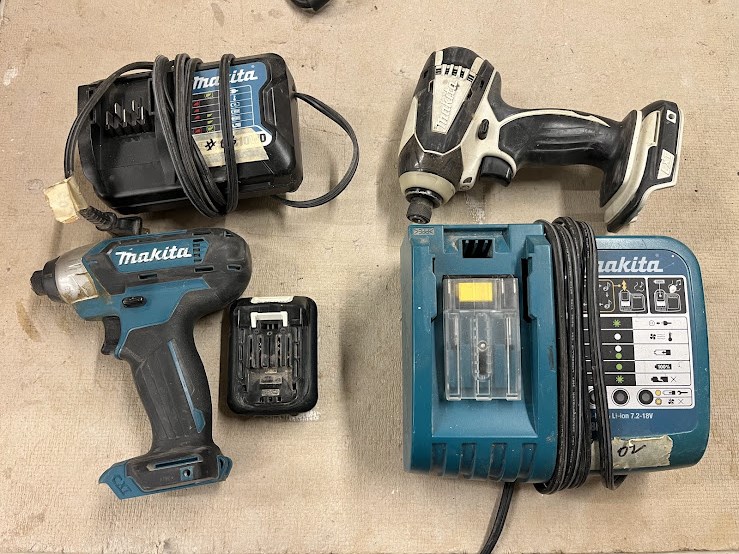 (2) makita Drills - As Pictured