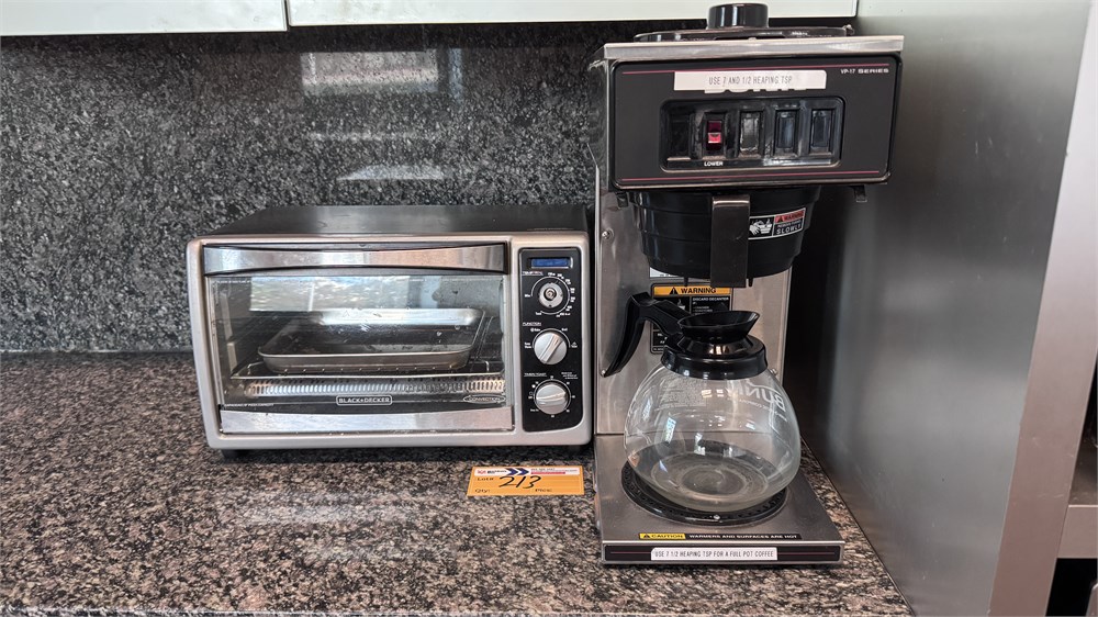 Coffee Maker and Toaster