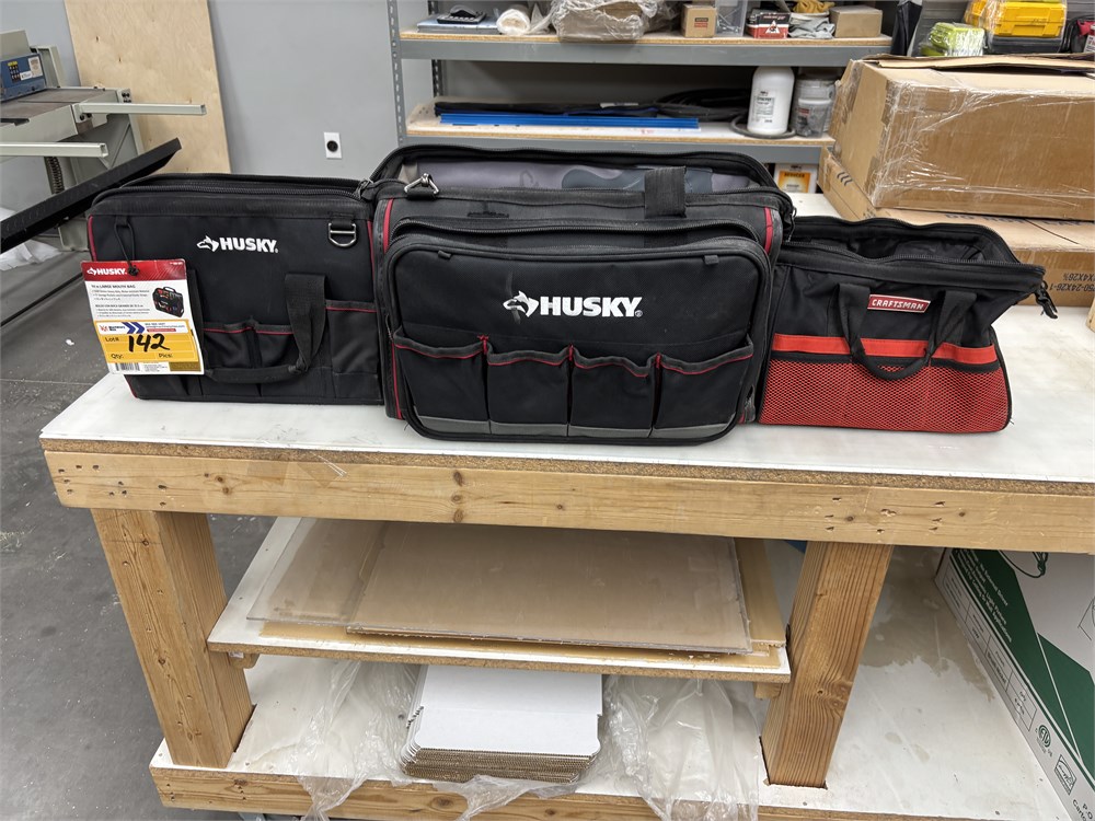 Qty (3) Tool Bags & Contents