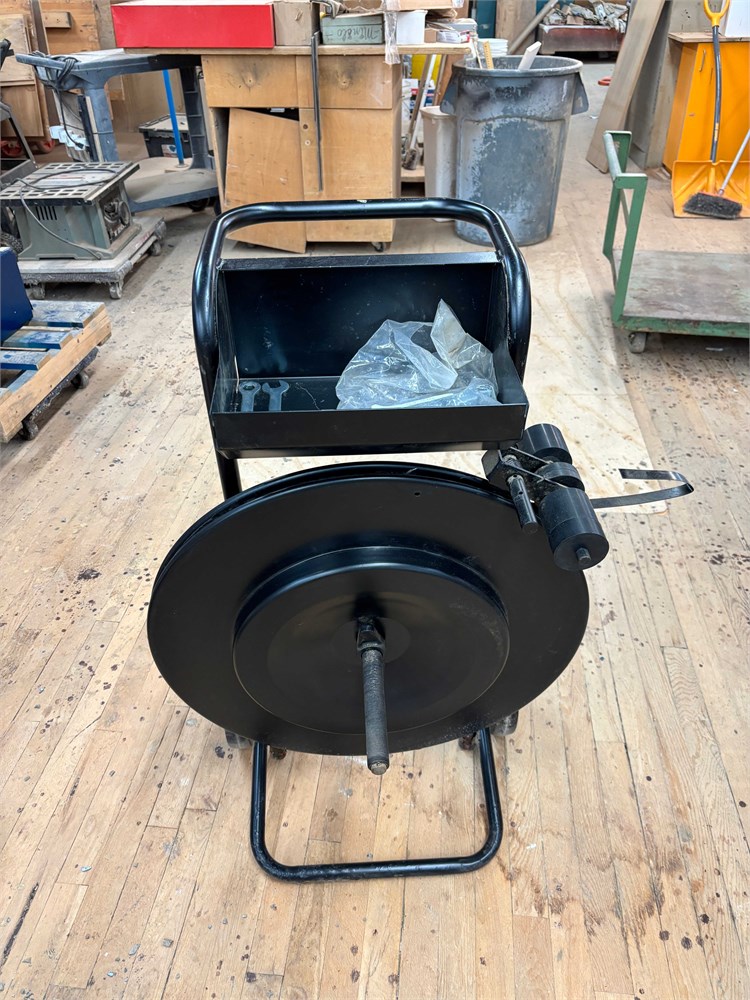 Deluxe Steel Strapping Cart