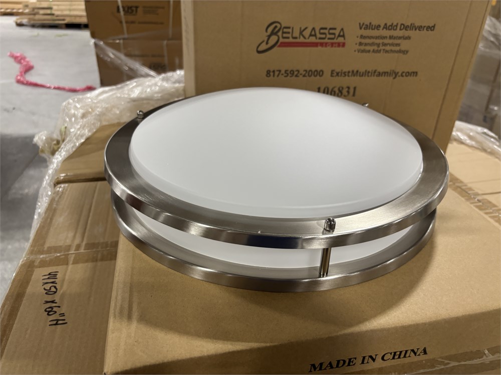 Pallet of 16" LED Ceiling Lights - as pictured