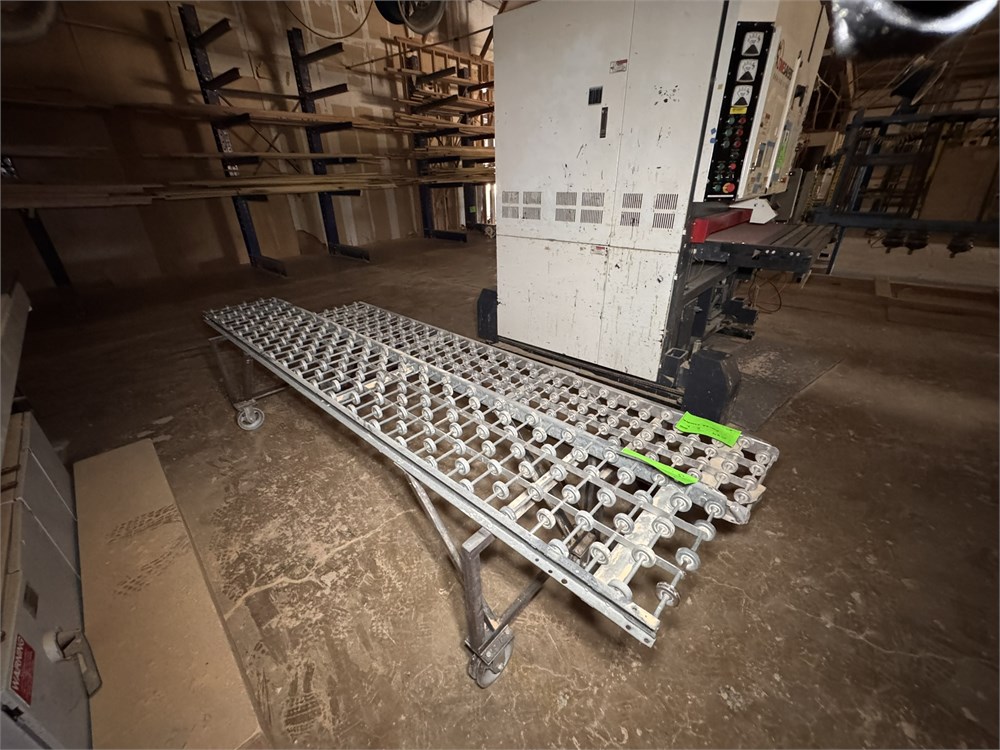 (2) Gravity Skate Conveyors
