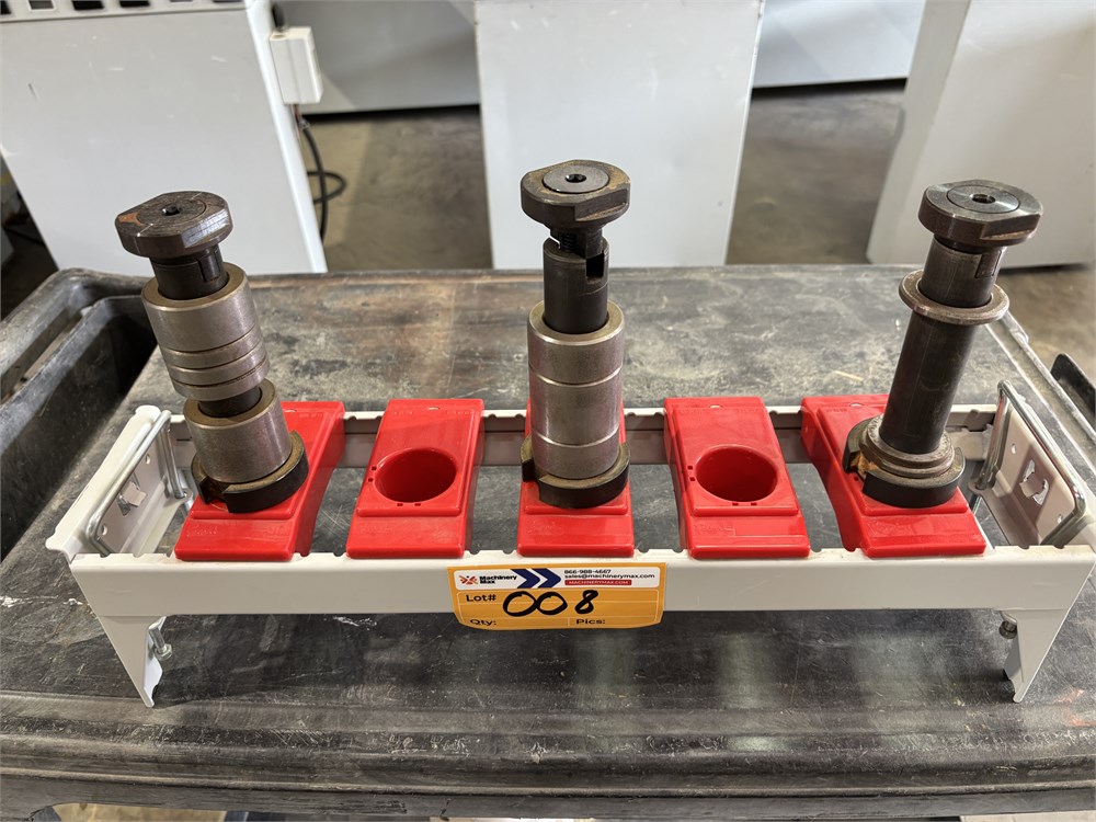 3 Spindles w/Stand - As Pictured