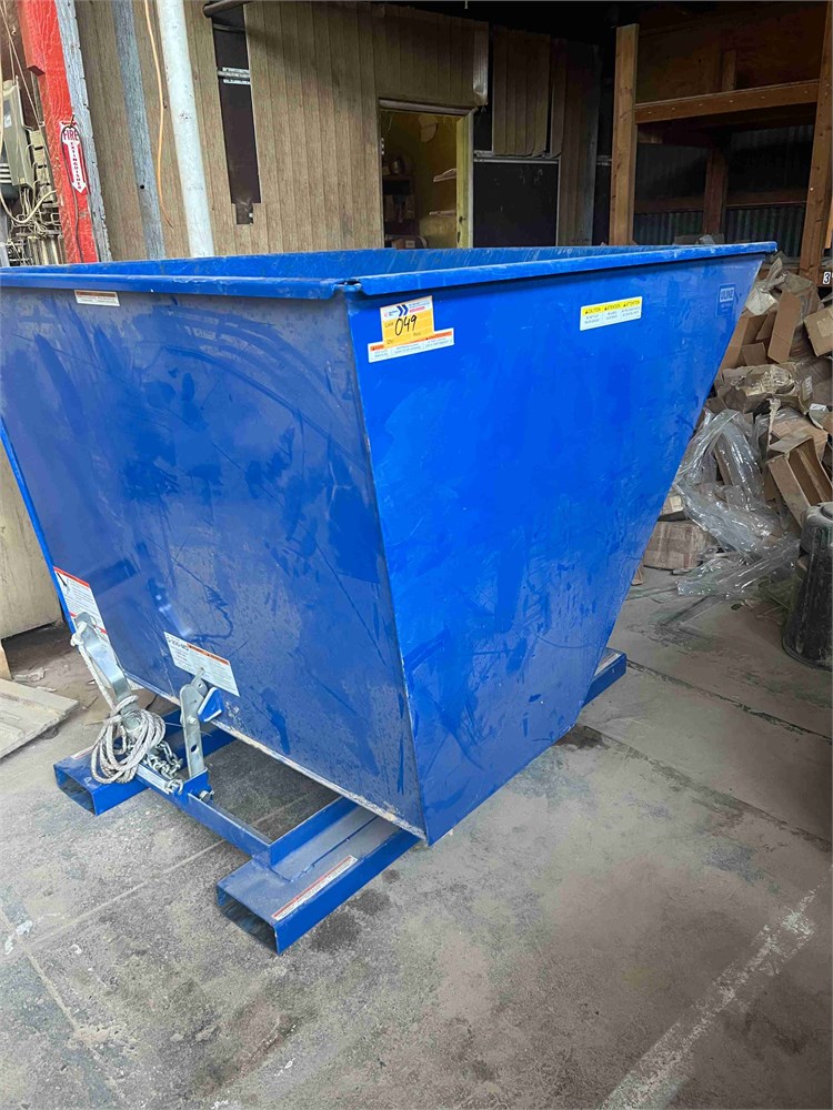 Uline "D-200-MD" Self Dumping Hopper