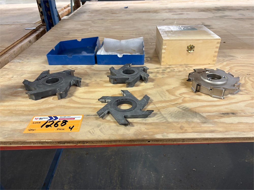 Lot of Cutter Heads - Qty (4) - as pictured