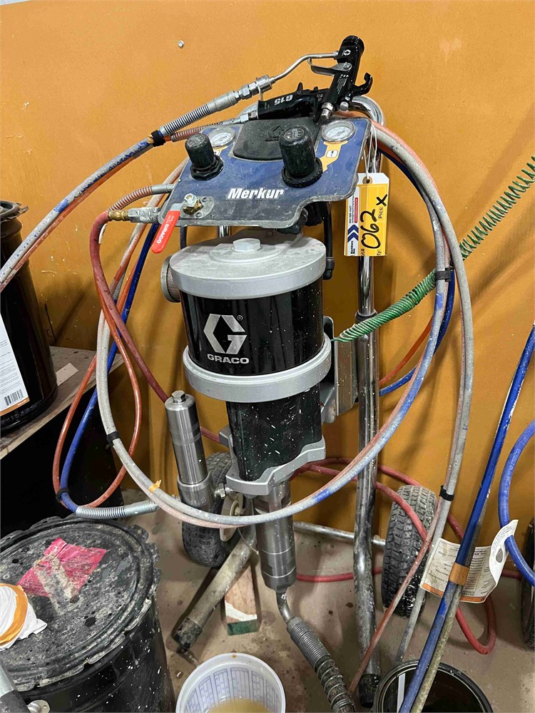 Graco "Merkur" Paint Pump & Spray Gun