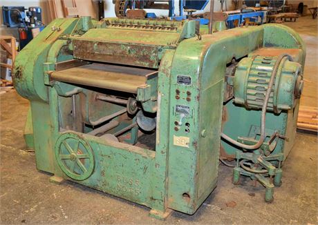 Buss "55" 30" double sided helical head planer
