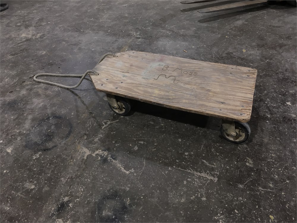 Wood Material Cart
