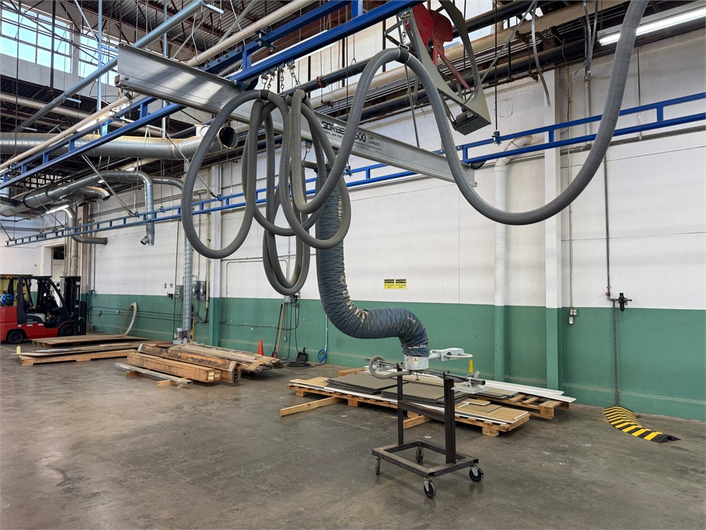 Schmalz/Gorbel "Jumbo Ergo" Vacuum Lift & Gantry Crane