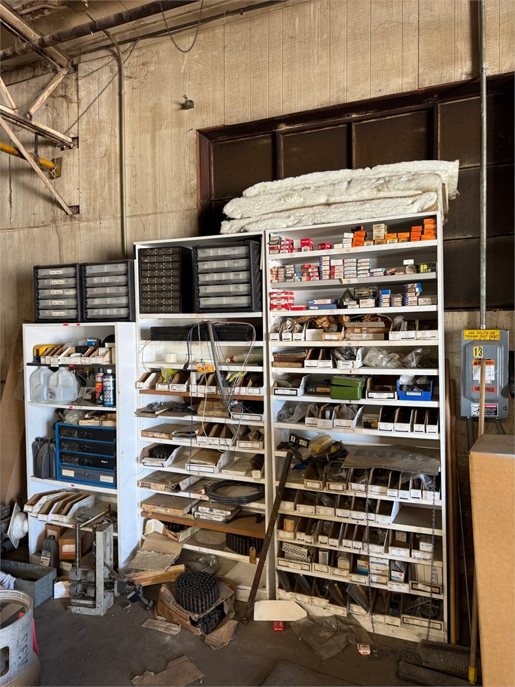 Lot of Shelfs & Contents as pictured