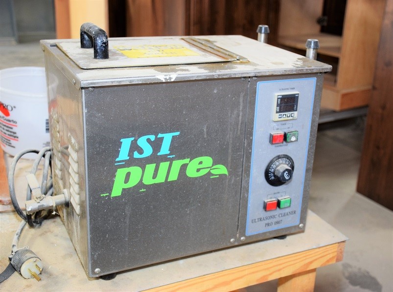 LOT# 033  1ST PURE PRO 0907 ULTRA SONIC CLEANER yr 2018