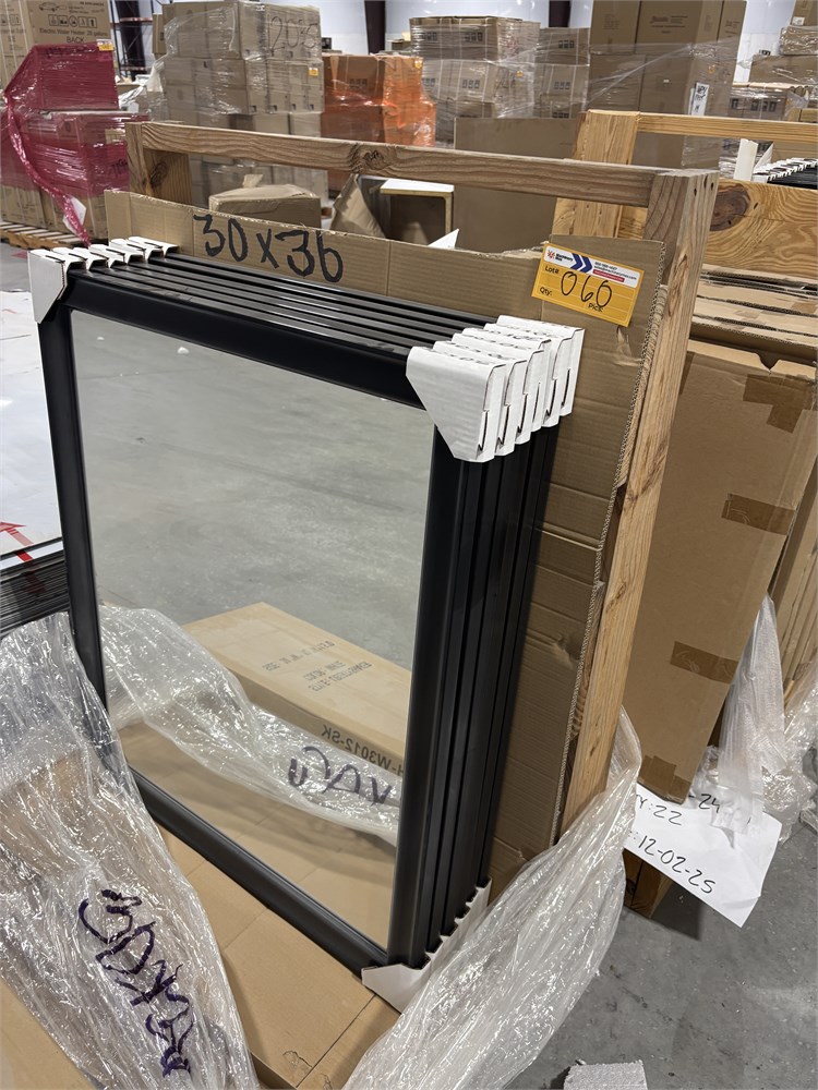 Pallet of Mirrors 36" x 30" - as pictured