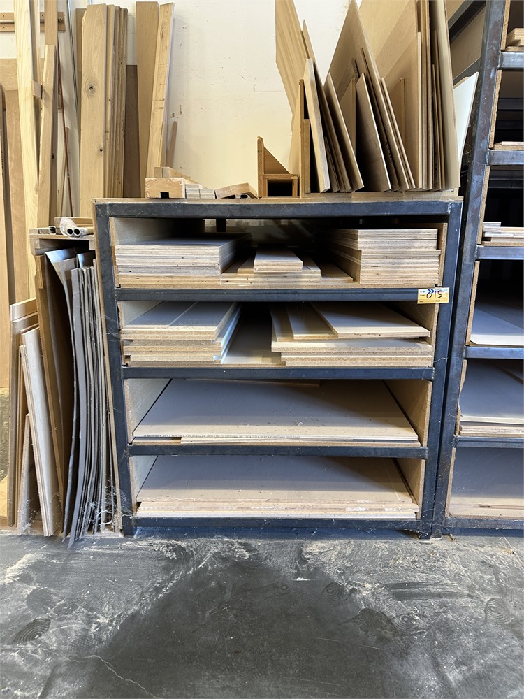 Material Rack w/ Contents