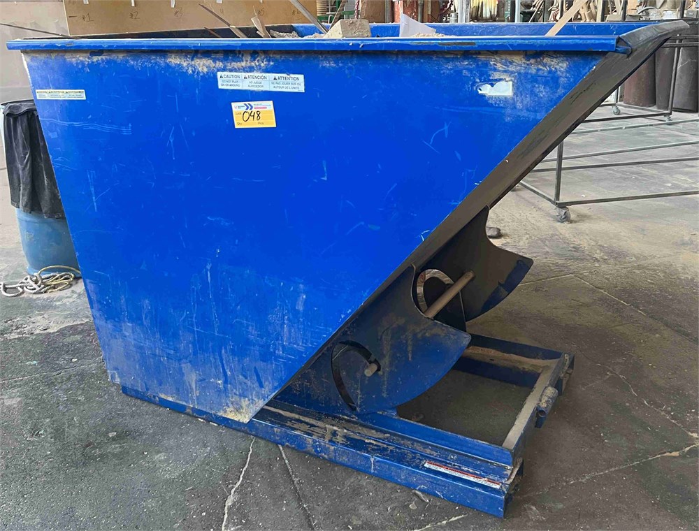 Uline "D-200-LD" Self Dumping Hopper