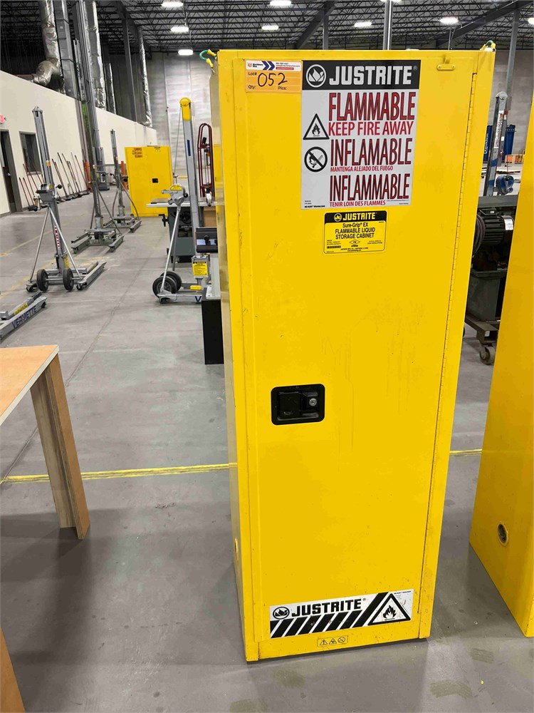 Justrite "Sure-Grip EX" Flammable Liquid Storage Cabinet