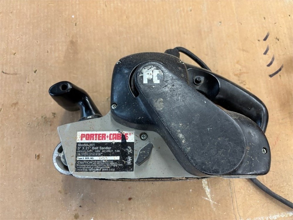 Lot of (2) Belt Sander as pictured