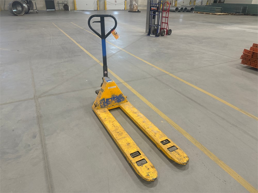 Yellow Pallet Jack