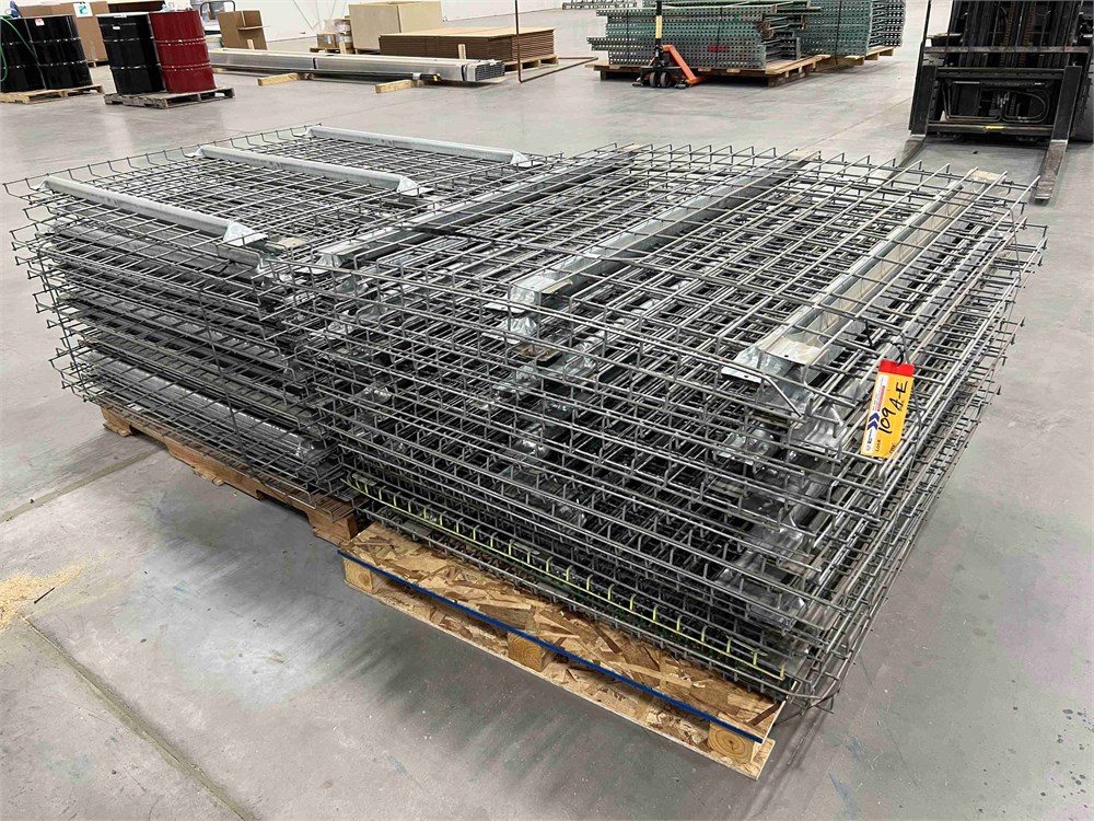 Racking Metal Decking - Qty (2) pallets