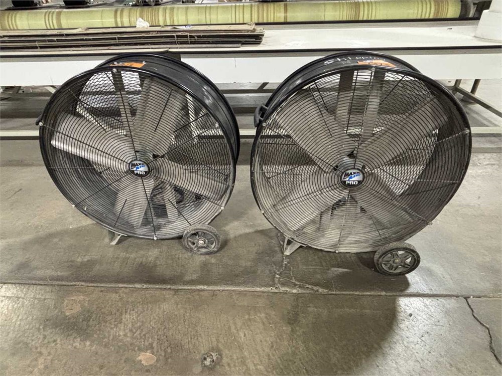 Lot of (2) Shop Fans