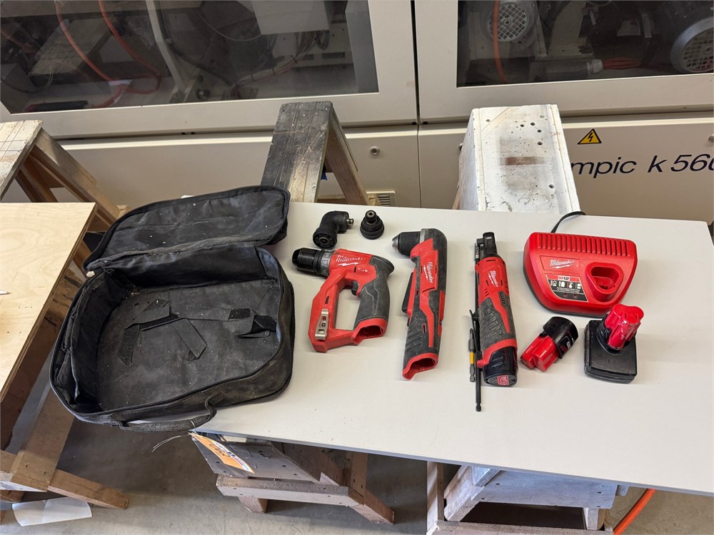 Lot of Milwaukee Battery Tools - as pictured - Qty (9)