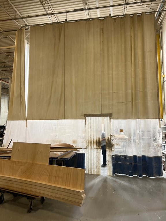 Industrial Shop Curtain/Divider