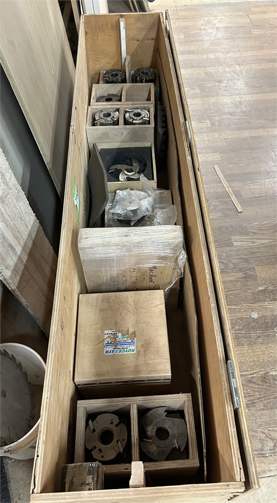 (10) Shaper Cutters & Crate on Castors  - Richmond Hill, ON