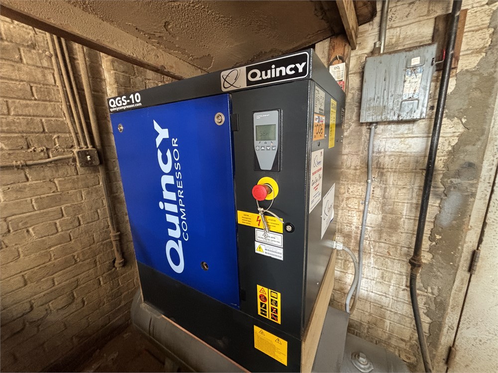 Quincy "QGS-10" Rotary Screw Air Compressor