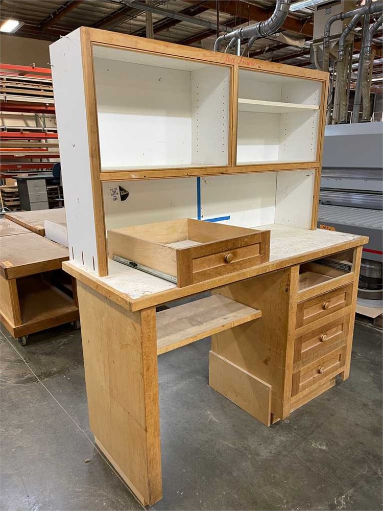 Wooden Work Bench/Cabinet