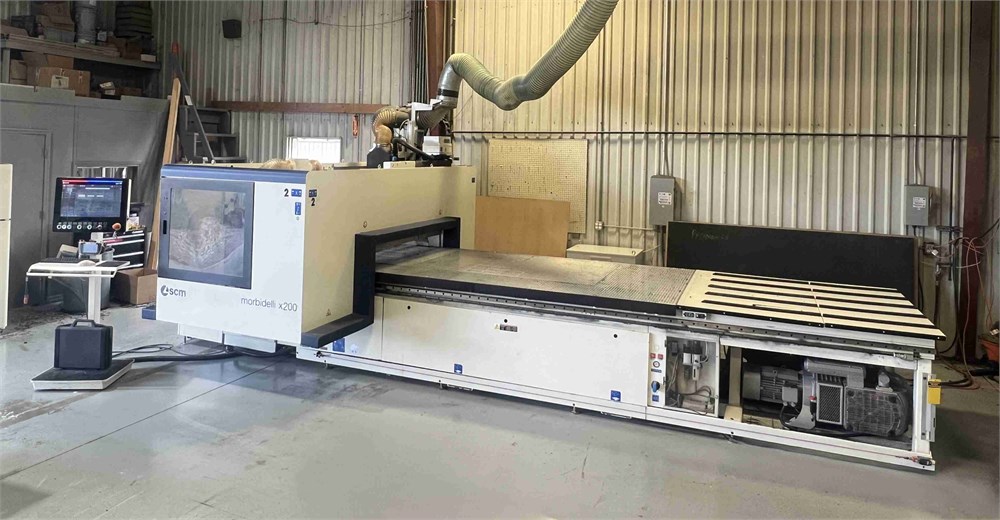 SCM "Morbidelli X200" Flat Table CNC