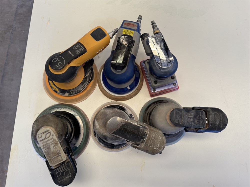 (6) Pneumatic Palm Sanders