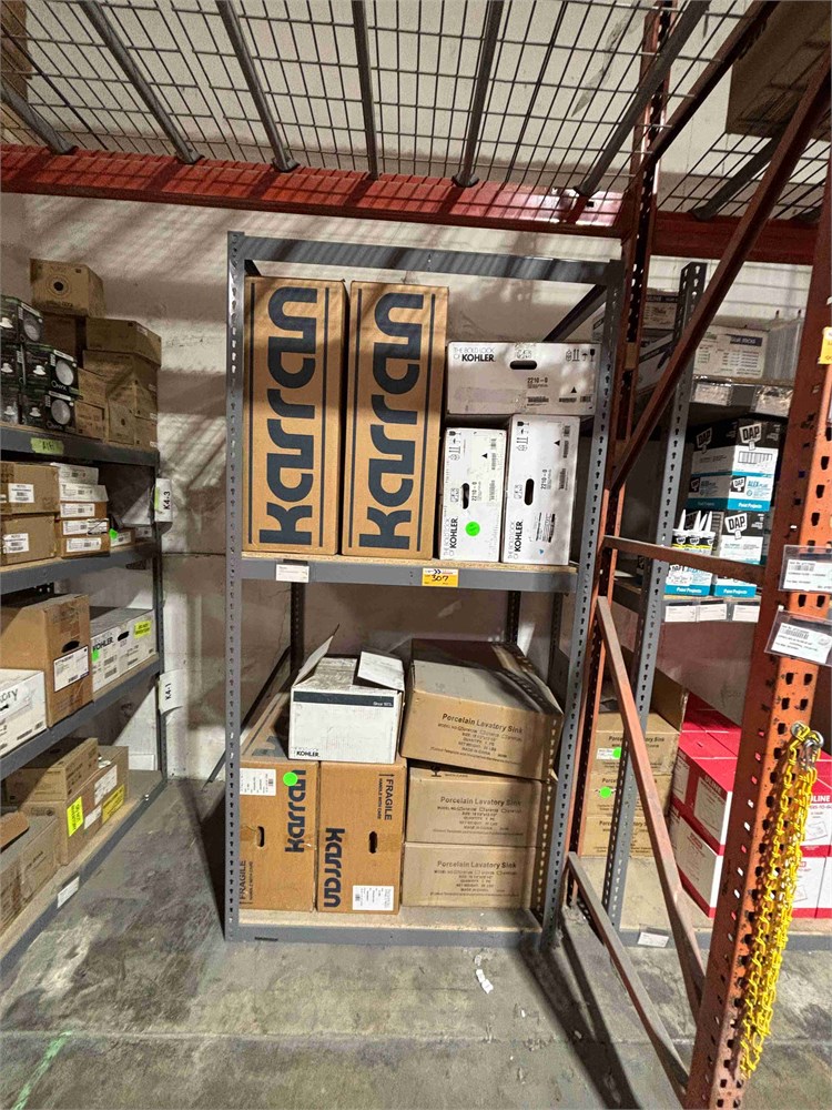 Rack & Contents as pictured