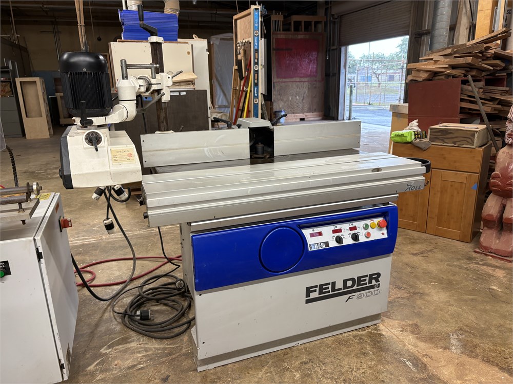 Felder "F900" Sliding Table Shaper