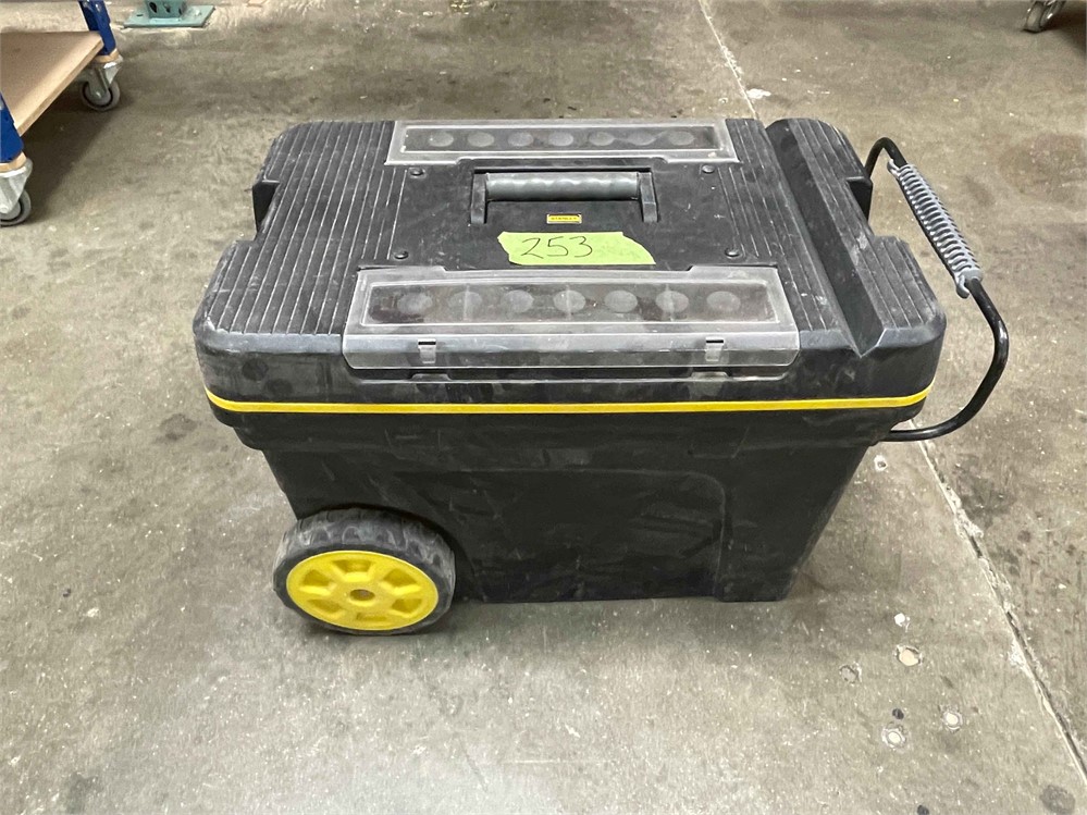 Stanley Rolling Tool Box with Contents