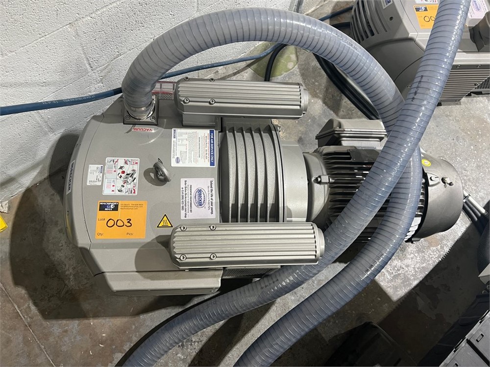 Becker "VTLF 2.250" Vacuum Pump (2019)