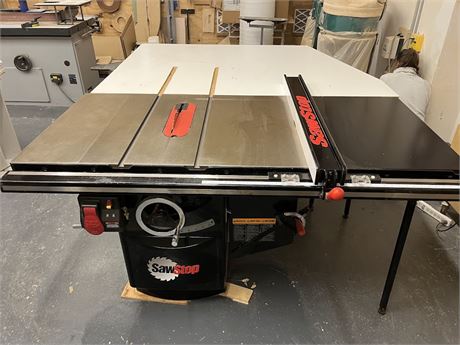 Lot - SawStop "ICS51230" 10" Industrial Cabinet Saw | Place Your Bid at ...