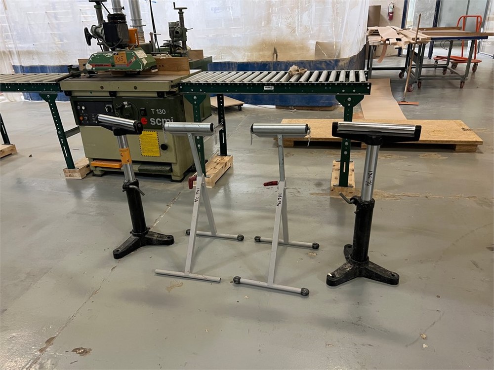 Four (4) Roller Stands