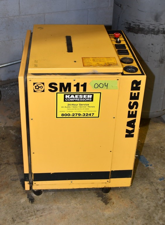 Kaeser "SM-11" Rotary Screw Air Compressor
