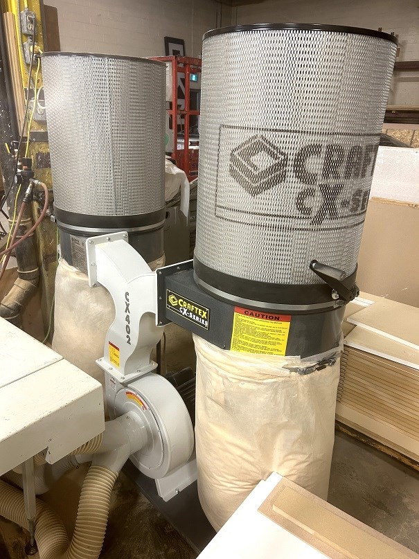 Craftex "CX402" 2 Bag Dustcollector - Brampton, ON