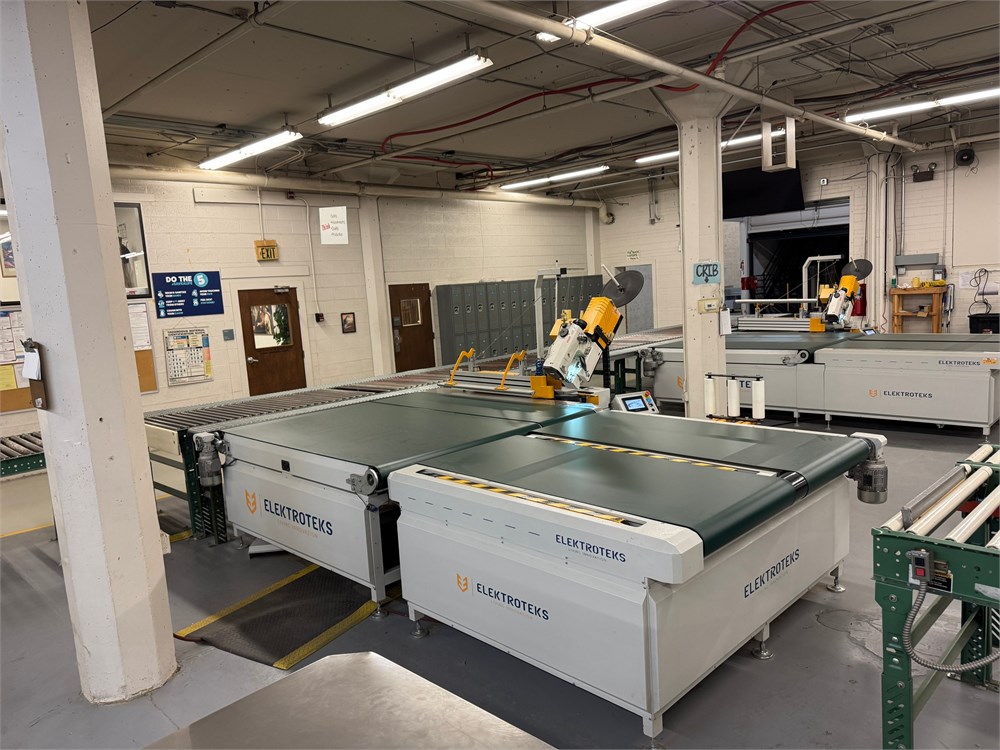 Elektroteks "KYK-S2" Automatic Tape Edge Machine