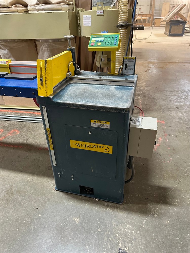 Whirlwind "212L" Pneumatic Up-Cut Saw