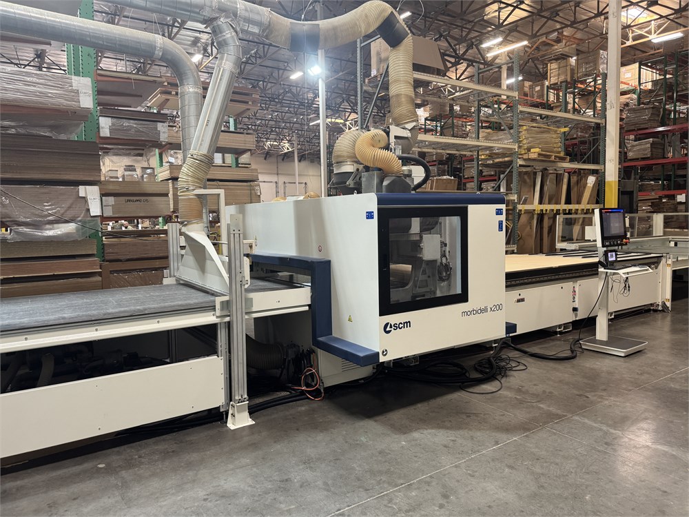 Morbidelli "X200 Cell" CNC Router - W/ Load & Unload