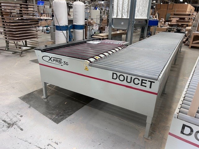 Doucet "XP-36-5-21-G" Return Conveyor System, 2015