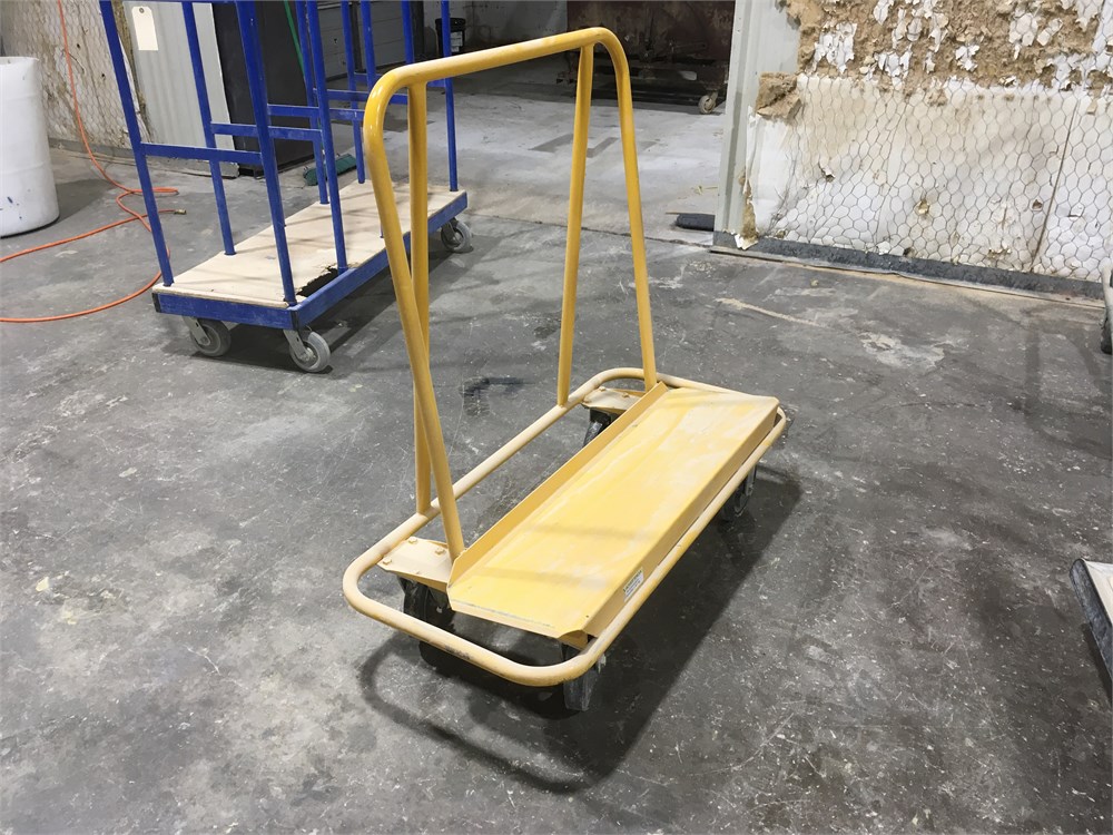 Yellow Material Cart